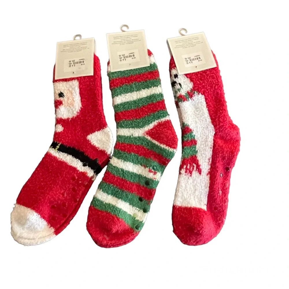 NWT Christopher & Banks Holiday Socks - 3 pairs
